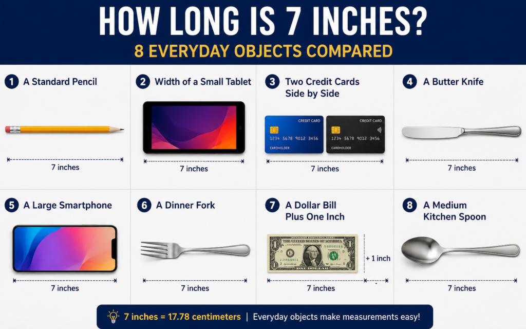 how long is 7 inches