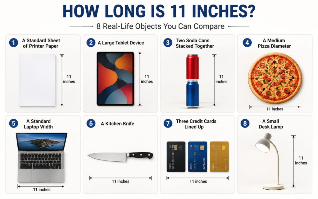 how long is 11 inches