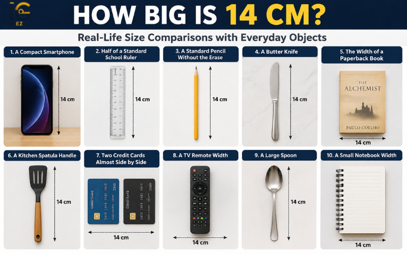 how big is 14 cm