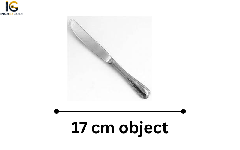 how big is 17 cm