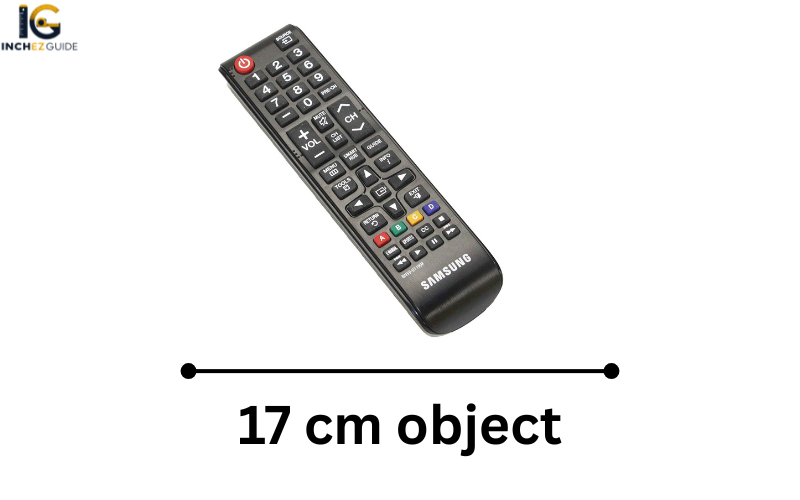 how big is 17 cm