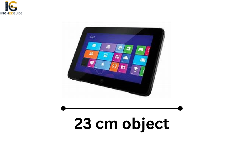 how big is 23 cm