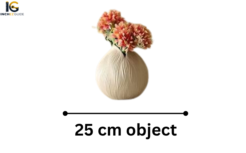 how big is 25 cm