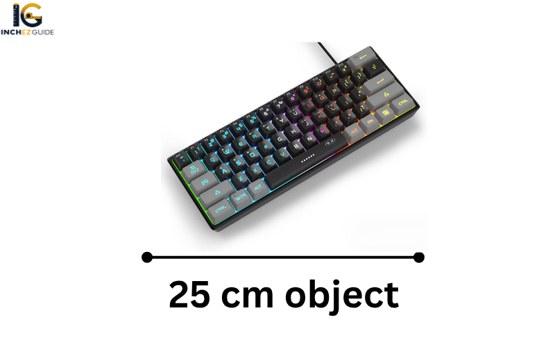 how big is 25 cm