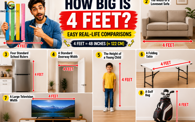 how big is 4 feet