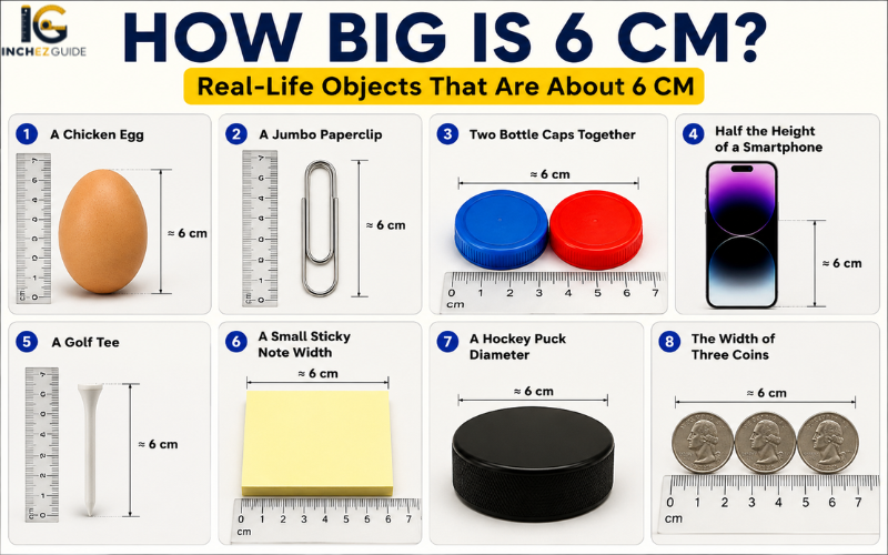how big is 6 cm