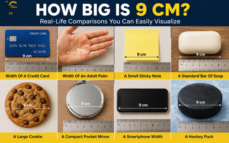 how big is 9 cm