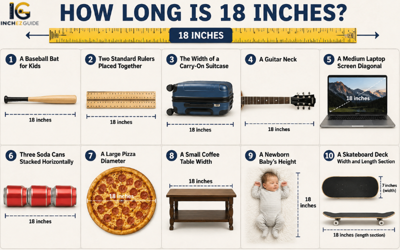 how long is 18 inches