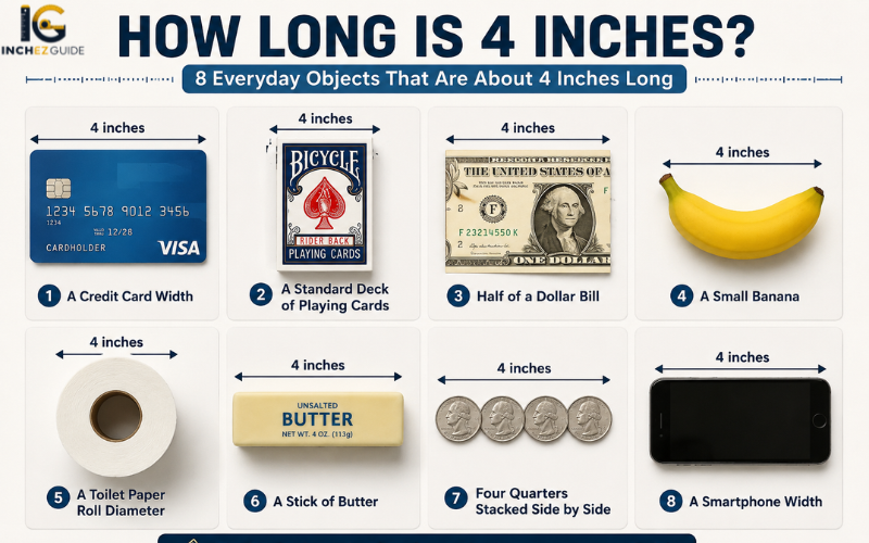 how long is 4 inches
