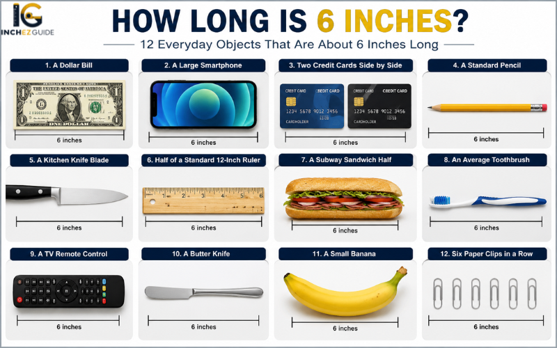 how long is 6 inches