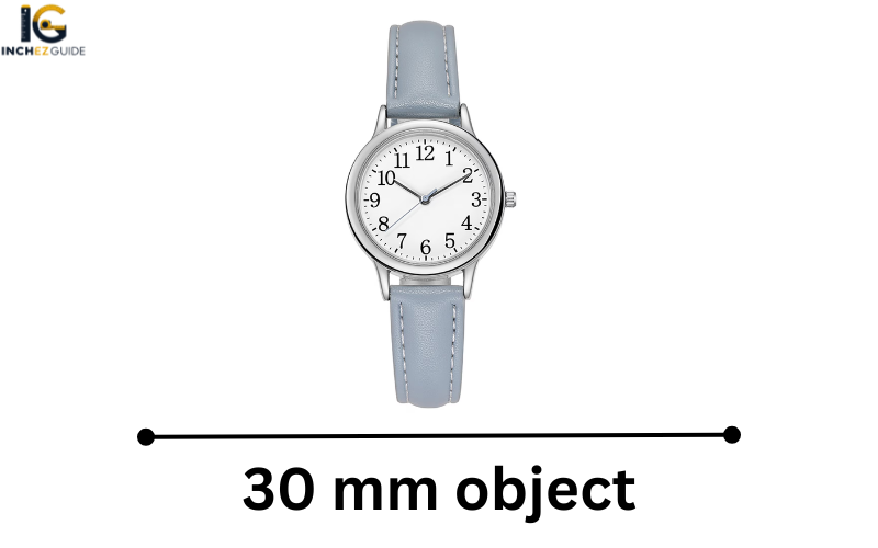 how big is 30 mm