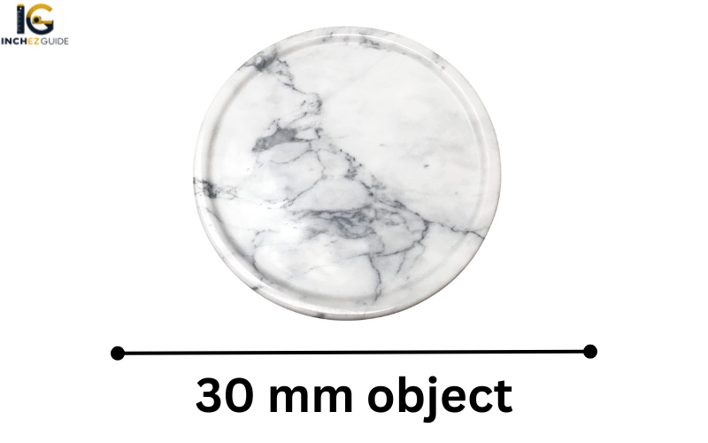 how big is 30 mm