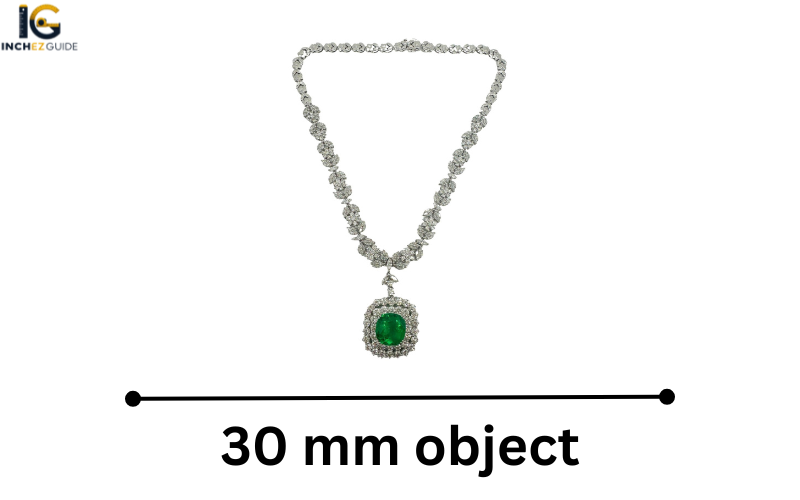 how big is 30 mm