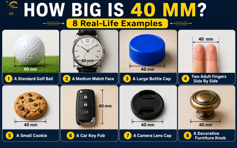 how big is 40 mm