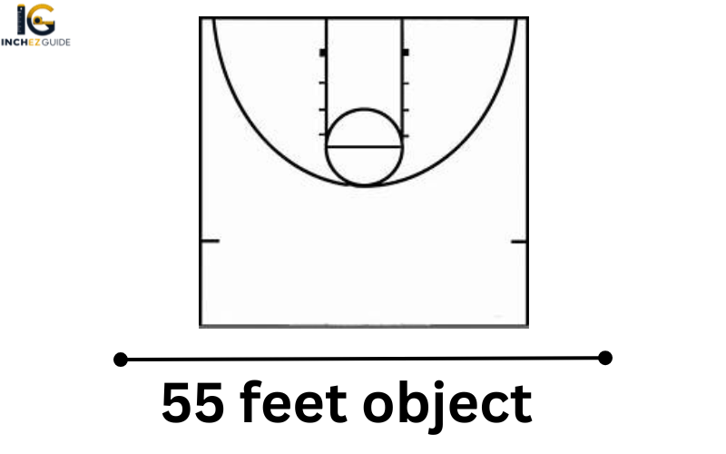 how big is 55 feet