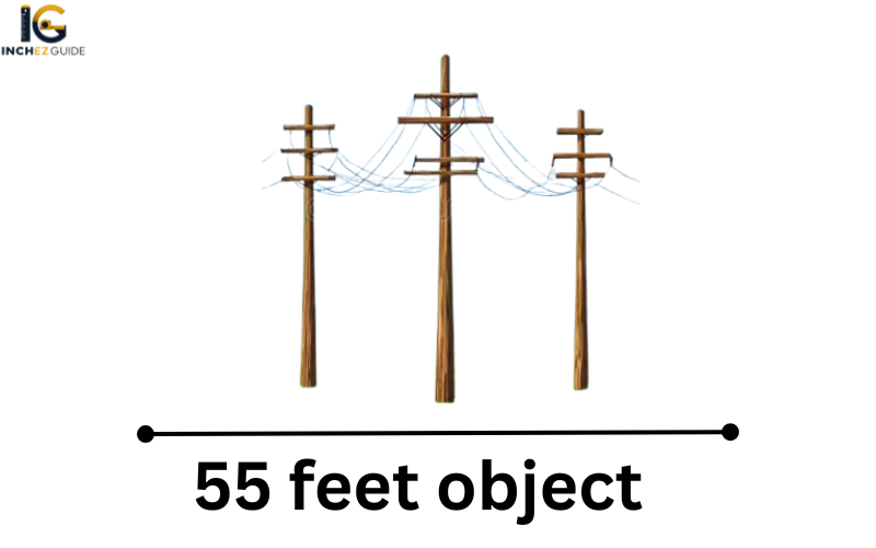 how big is 55 feet