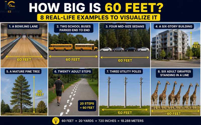 how big is 60 feet