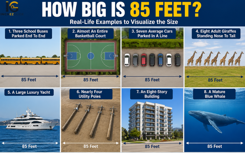 how big is 85 feet
