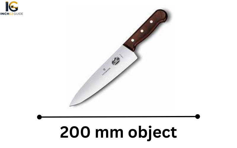 how long is 200 mm