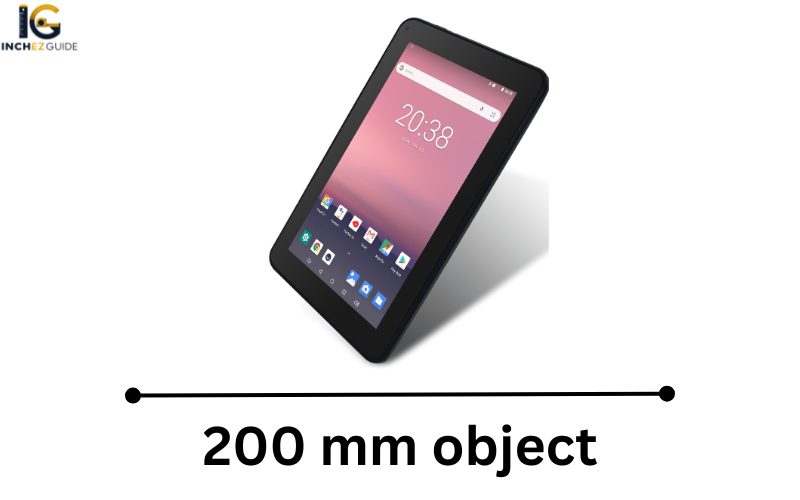 how long is 200 mm