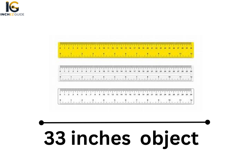 how long is 33 inches