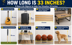 how long is 33 inches