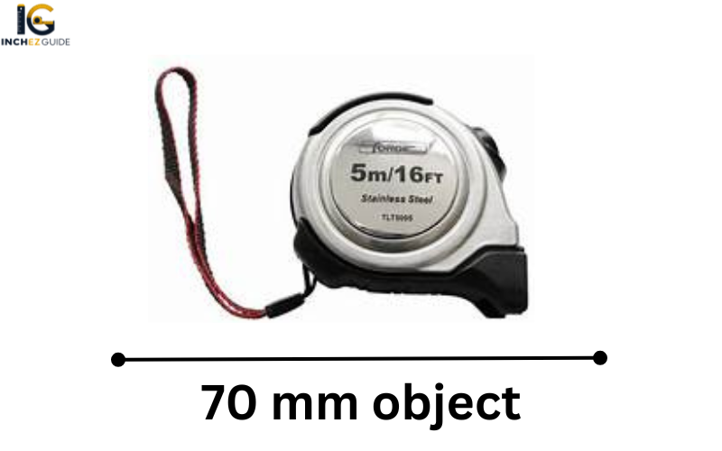 how long is 70 mm