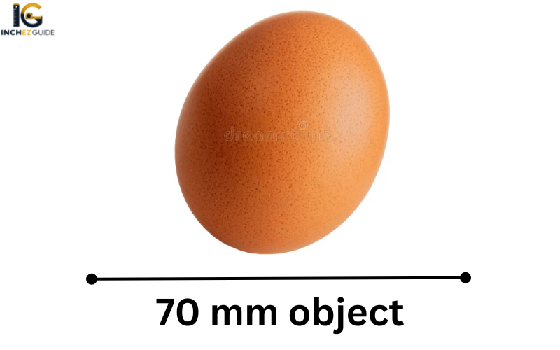 how long is 70 mm