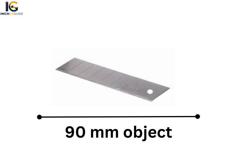 how long is 90 mm