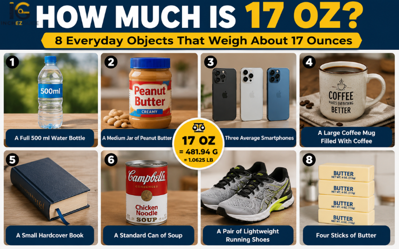 how much is 17 oz