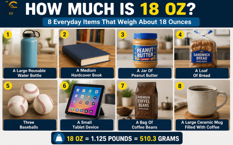 how much is 18 oz