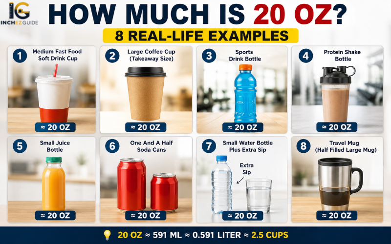 how much is 20 oz
