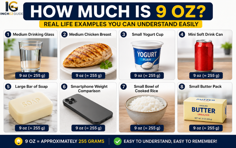 how much is 9 oz